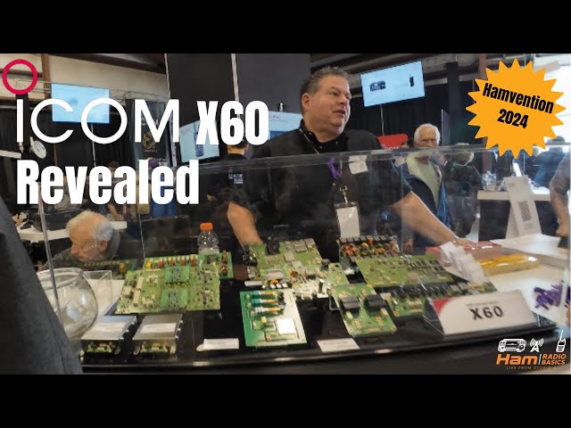 ICOM X60 Revealed At Hamvention 2024