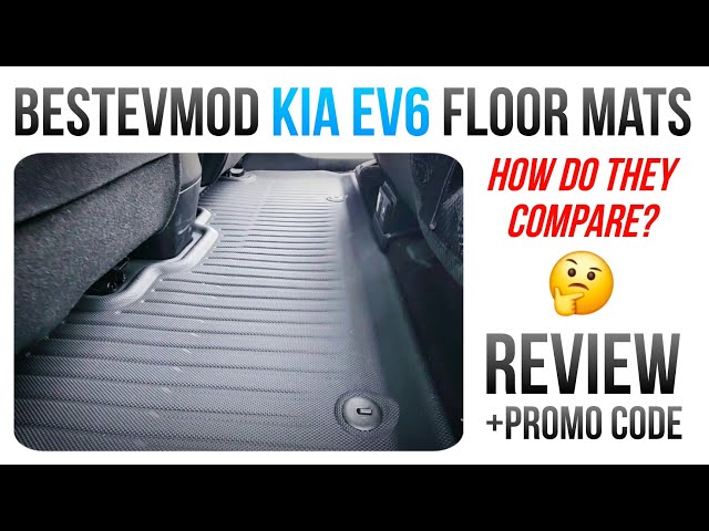 BestEVMod Kia EV6 Floor Mats Review - How Do They Compare? 🤔