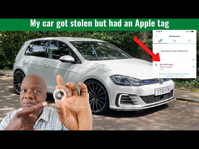 My car got stolen but had an Apple Airtag