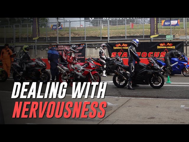How to deal with nervousness before riding on track
