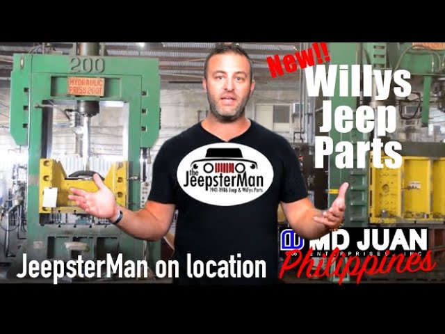 Exploring MD Juan's Presses | Crafting Jeep Parts with Precision