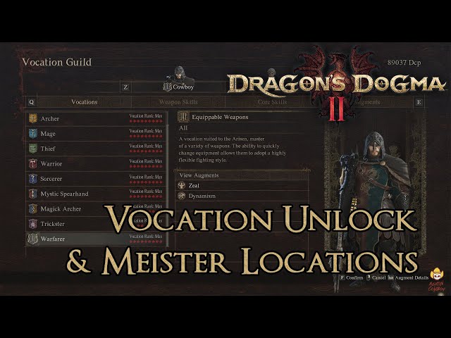 Dragon's Dogma 2 - How to Unlock & Master ALL Vocations
