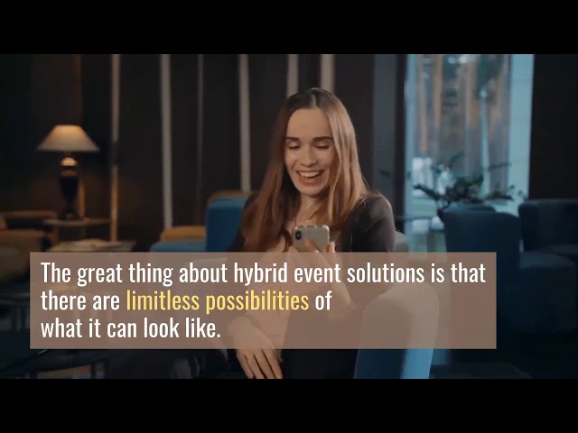 Hybrid Event Solutions and How They Benefit Live Meetings