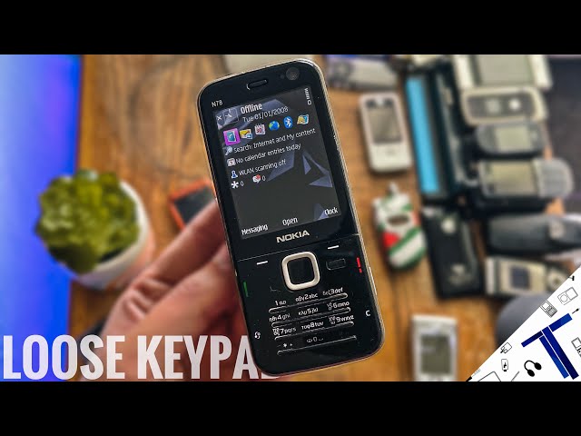 Trying To Fix A Nokia N78 | Loose Keypad