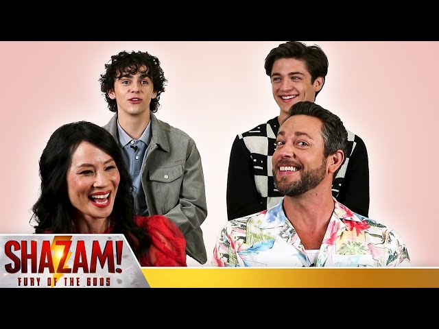 The Cast of Shazam! Fury Of The Gods Plays Who's Who