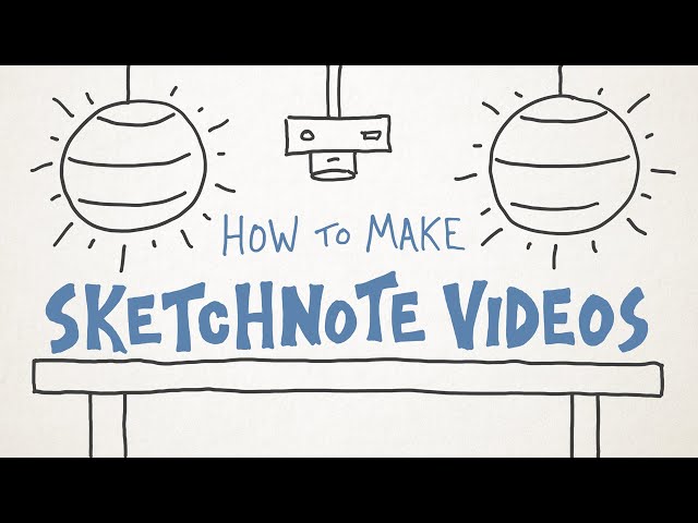 How To Make Sketchnote Videos
