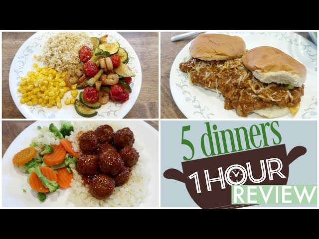 SAVE TIME! ⏰ Prep 5 Dinners in ONE HOUR 🌮 | WORKING MOM HACKS