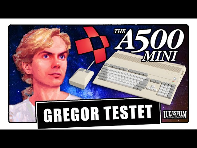 AMIGA 500 MINI im ultimativen Hardware-Test inkl. aller 25 Games 💾 Wie gut ist der A500? (Review)