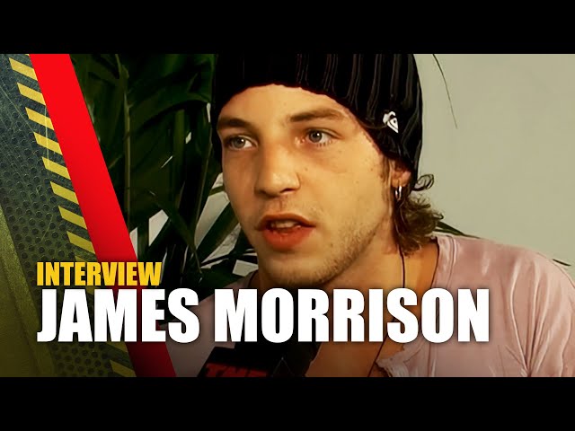James Morrison in Amsterdam, 2007: 'I Failed Badly in Music Class at School' | Interview | TMF
