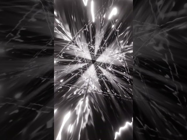 #shorts #Abstract #Background Video 4k Screensaver TV Black White Triangle Tunnel Flame VJ LOOP NEON