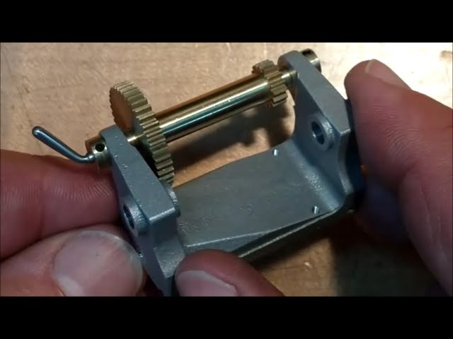 Machining a miniature Lathe - The Backgear Mechanism