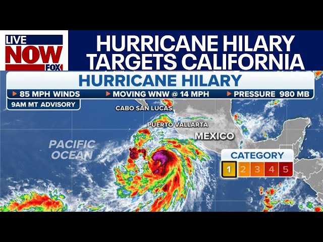 Hurricane Hilary: California could see record rain, flooding impacts | LiveNOW from FOX