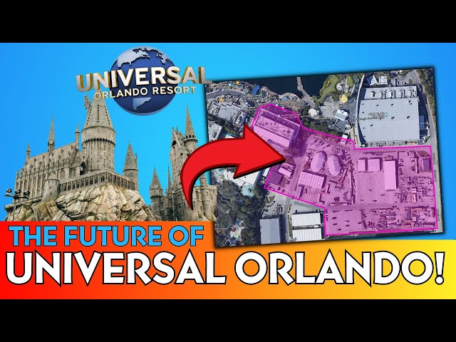 The EPIC Future Of Universal Studios Florida & Islands of Adventure!