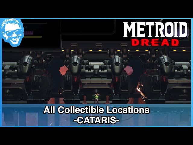 CATARIS 100% Item Collection - All Collectible Locations Guide - Metroid Dread