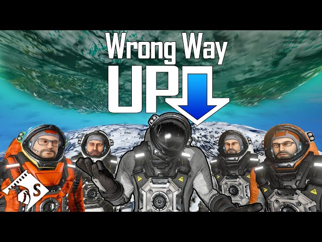 Wrong Way... Up? Thanks Crashpac!