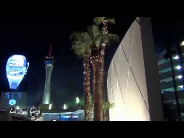 SLS Las Vegas opening Fireworks,Ribbon Cutting & First Guests
