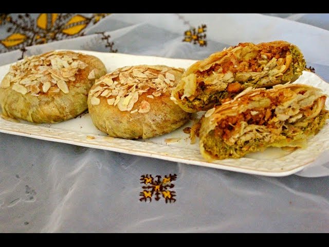 تحضيرات رمضان /بسطيلات صغار بالدجاج وعلى شكل بريوات بطعم رائع جدا مع طريقة الاحتفاظ