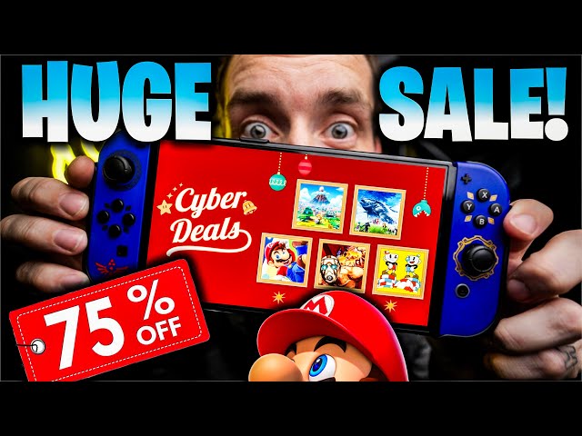 Switch Eshop Cyber Sale Is Live With Some Great Deals!