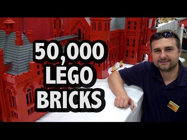 LEGO Smithsonian Castle | BrickFair Virginia 2016