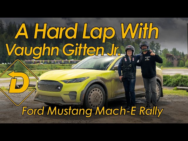 2024 Ford Mustang Mach-E Rally Extreme Ride-Along With Vaughn Gitten Jr. #electricvehicle #cars