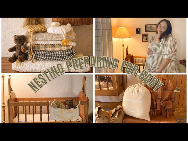 PREPARING FOR BABY + NEST WITH ME 40 WEEKS PREGNANT + NESTING HOMEMAKING