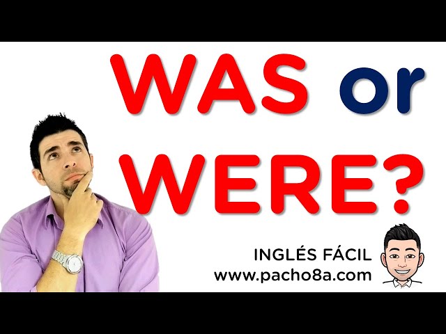Como usar  WAS y WERE - Explicacion en español ¡muy fácil! | Clases inglés