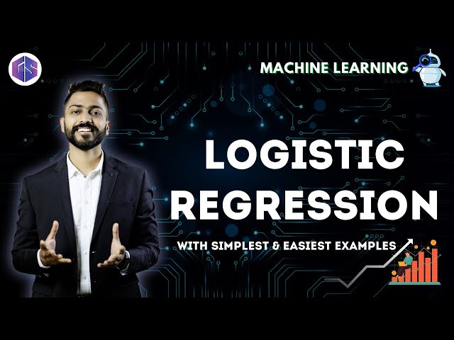 Lec-5: Logistic Regression with Simplest & Easiest Example | Machine Learning