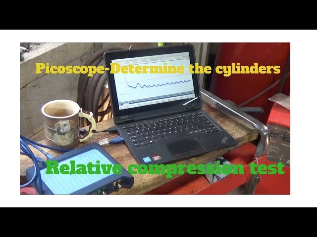 Picoscope Part 2 Determine the cylinders with a relative compression test