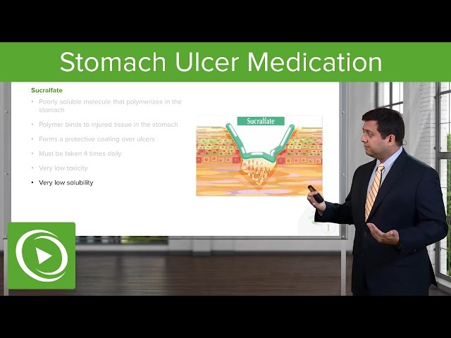 Stomach Ulcer (Peptic Acid Disease) Medication – Pharmacology | Lecturio