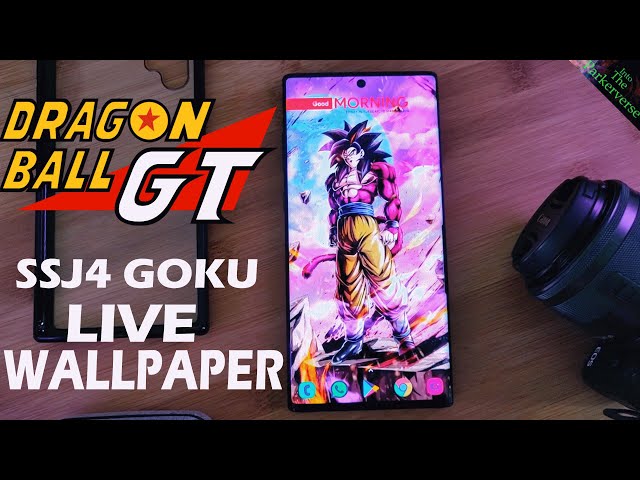 DragonBall GT Super Saiyan 4 GOKU LIVE Wallpaper + Android Homescreen Setup [2020]-(EPIC 3D Upgrade)