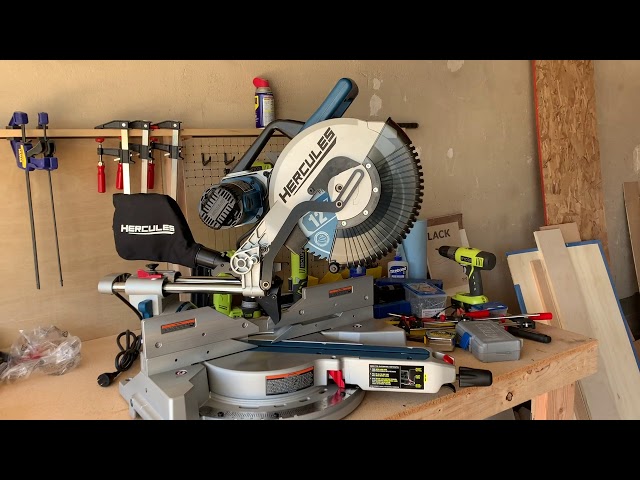 Hercules 12" Miter Saw Unboxing