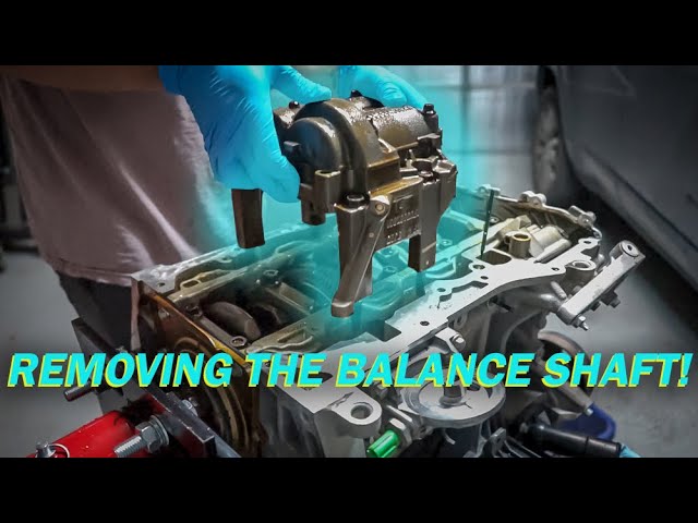 Removing Balance Shafts and Installing Massive Speed Balance Shaft Delete Kit! - 2.5 Swap Episode 6