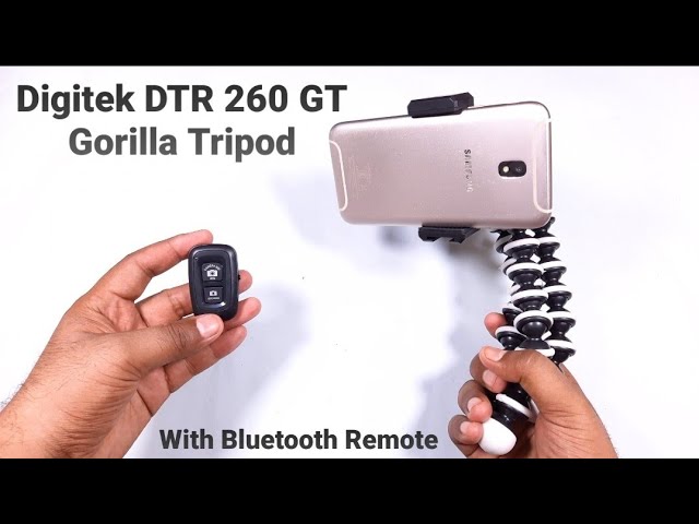 Digitek DTR 260 GT Gorilla Tripod For Vlogging & YouTube Videos |Unboxing & Review |