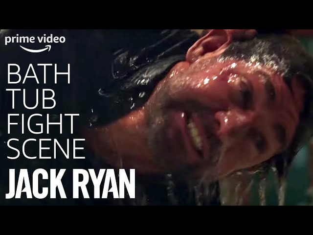Jack Fights For His Life in a Bath | Tom Clancy's Jack Ryan | Prime Video