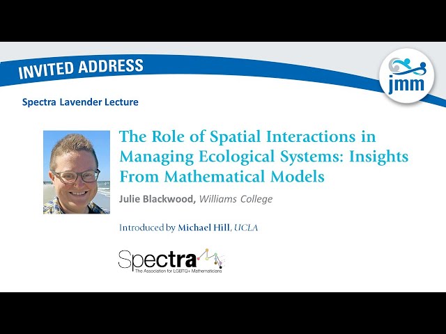 Julie Blackwood "The Role of Spatial Interactions in Managing Ecological Systems"