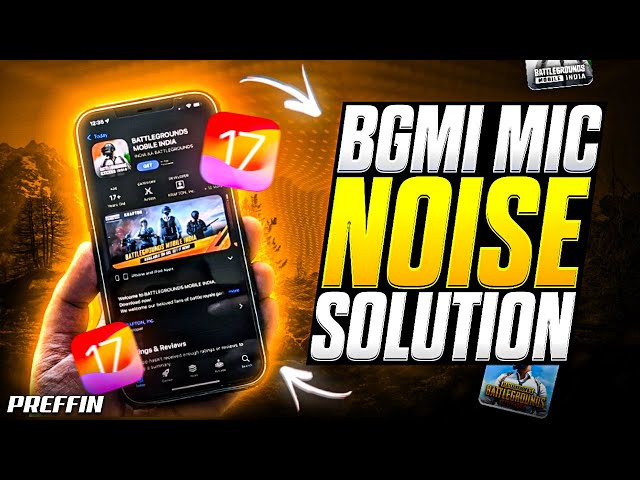 Fix Bgmi Mic Noise Problem in iOS | Bgmi Mic on game Sound Problem | Bgmi Mic problem when mic on