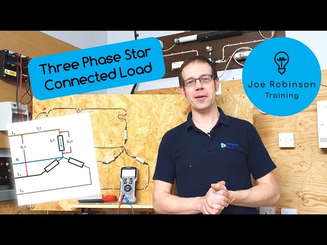 3 Phase: Star Connected Loads, How to Calculate Line and Phase Voltage & Line and Phase Current
