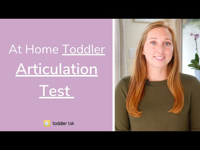 The Pronunciation Profile [Articulation screener - discover which sounds to teach your toddler next]