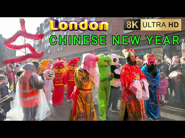 London Chinese New Year Parade 2024 4K60