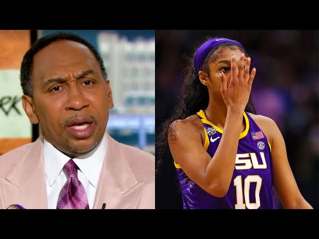 Stephen A Smith Responds to Outrage Over Angle Reese Taunting Caitlin Clark! First Take NCAA ESPN