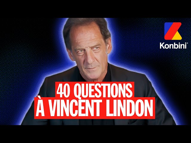 Vincent Lindon répond aux 40 questions interdites 👀
