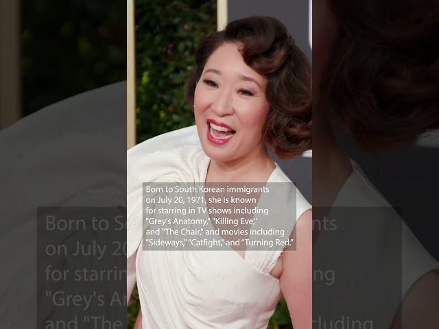Asian American and Pacific Islander Heritage Month: Sandra Oh