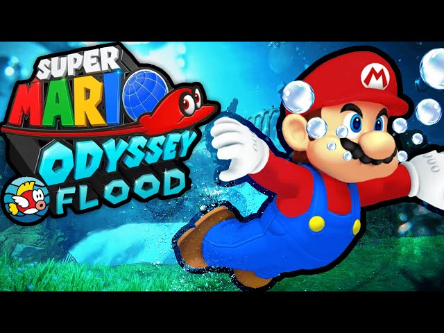 What If Super Mario Odyssey Was FLOODED?!