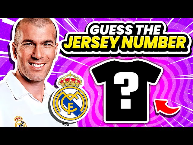 GUESS THE PLAYER'S JERSEY NUMBER  BY PHOTO & CLUB: LEGENDS PLAYERS | QUIZ FOOTBALL TRIVIA 2024