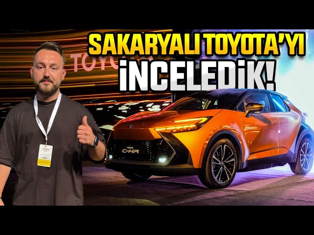 Bu otomobil sadece Türkiye'de üretiliyor! - Toyota C-HR Hybrid!