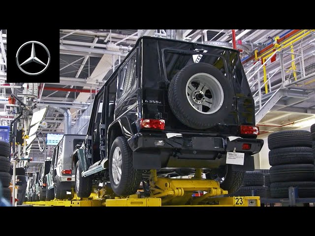Mercedes G-Class Production, Magna Steyr Factory Austria