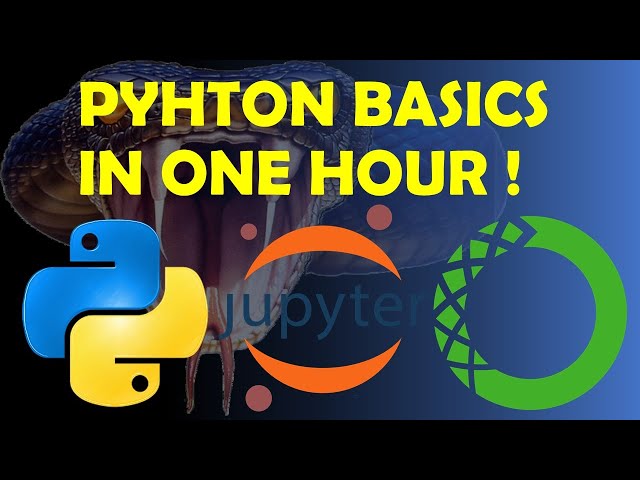 Python tutorial in One Hour