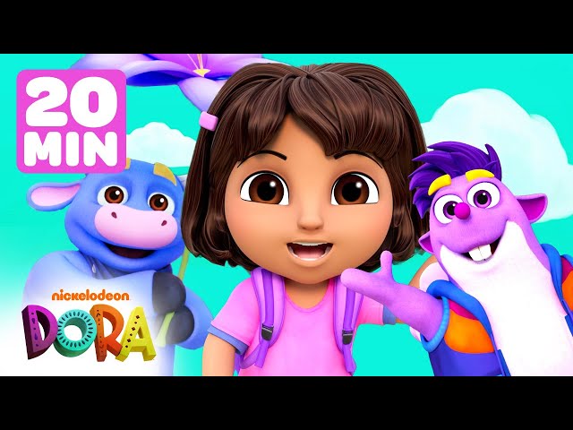BRAND NEW Amigos Adventures! w/ Tico & Benny 💗 20 Minute Compilation | Dora & Friends