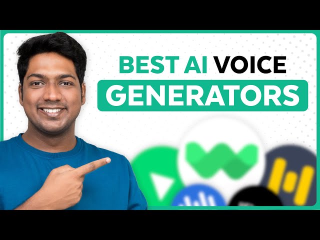 Top 5 Al Voice Generators in 2024 | 🤩 Voice Cloning