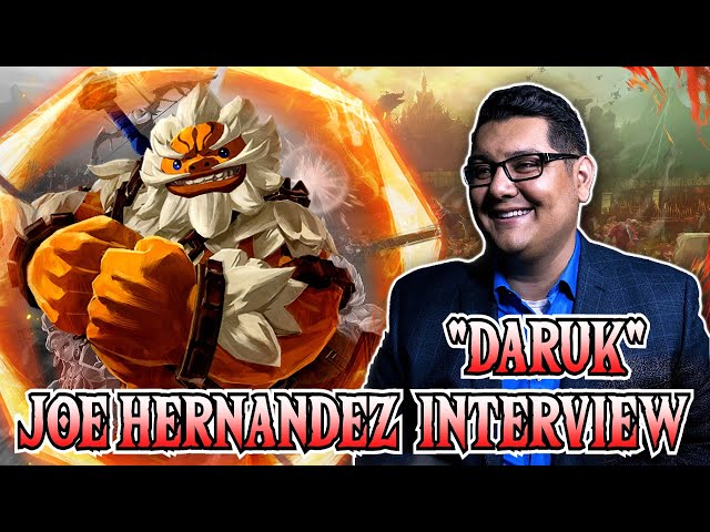 Daruk on Hyrule Warriors Age of Calamity | Joe Hernandez Interview
